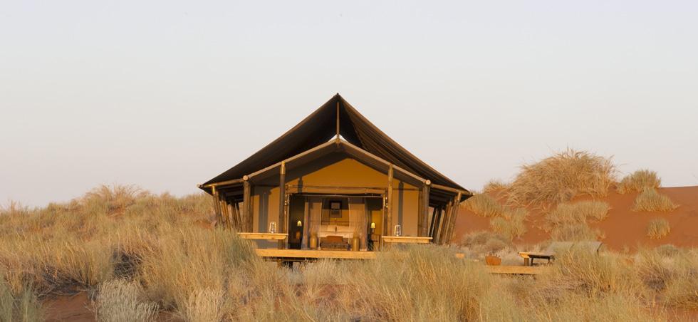 View over Dune Camp