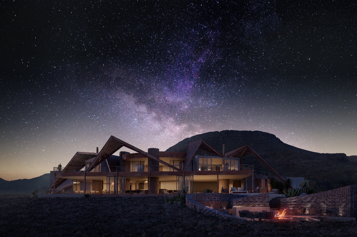 Pure clarity of line and unfettered integrity of design define the re-visioning of Sossusvlei Desert Lodge