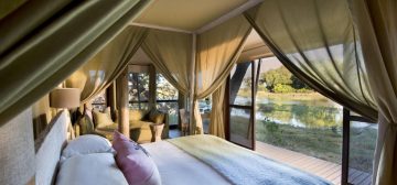 Safari lodges with air-conditioning in Botswana